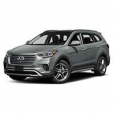 Накладки на пороги Hyundai Santa Fe Grand 2016-2021
